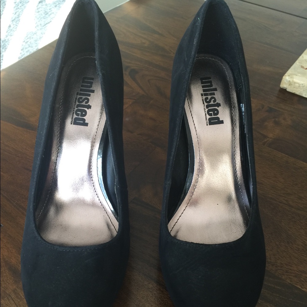 Black heels